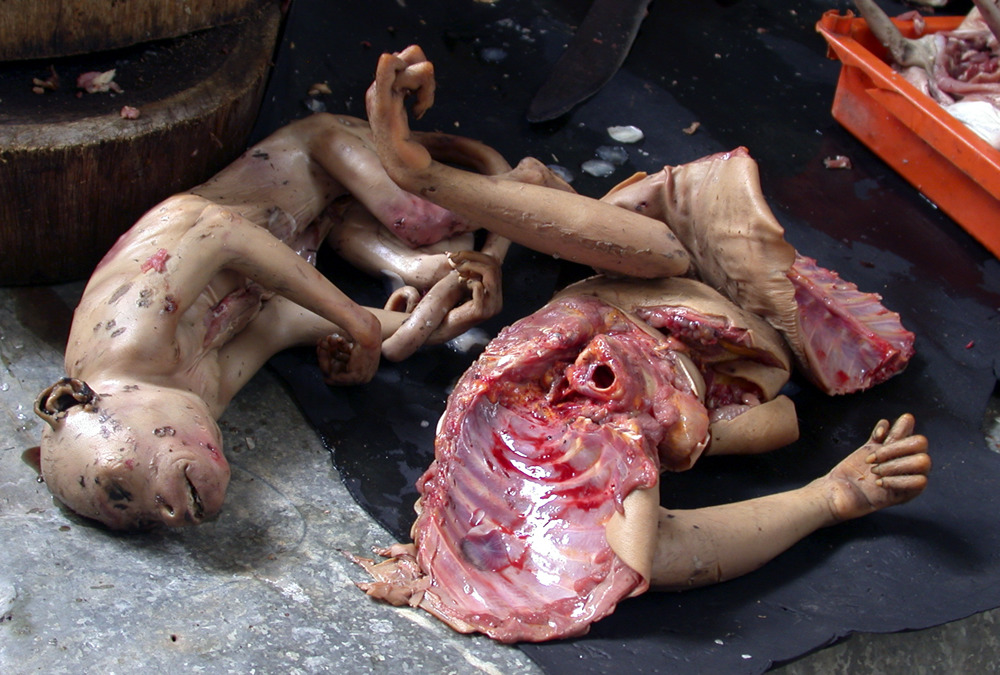 Suriname, market, 2002